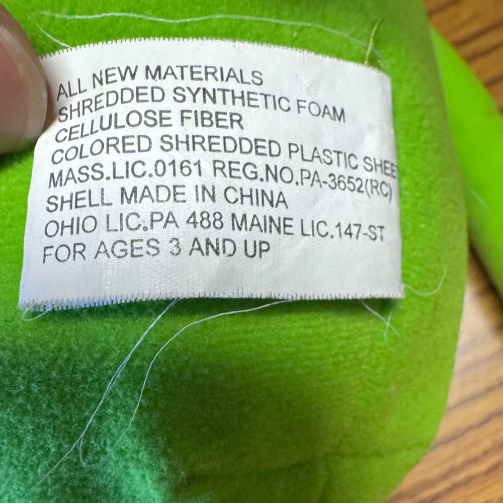 Nanco Kermit The Frog Vintage approximately 24" Plush Muppets Jim Henson's - Picture 5 of 6